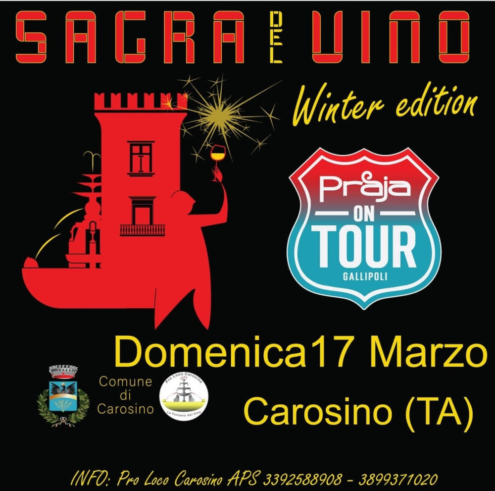 Sagra del Vino winter edition 3 - locandina evento